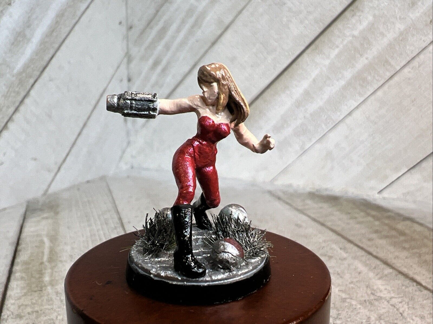 Samus, From Ethan Samus Studio, Custom Painted with Scene 34mm