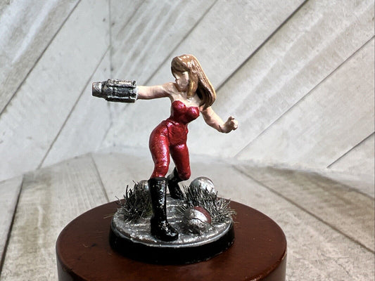 Samus, From Ethan Samus Studio, Custom Painted with Scene 34mm